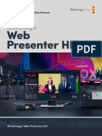 Web Presenter HD: Blackmagic