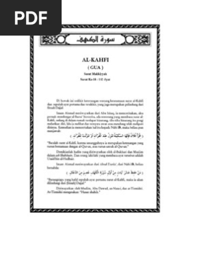 Download 93+ Contoh Surat Surat Al Kahfi Oleh Yosi Terbaik Dan Terbaru