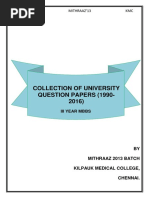 Univ Que 3rd mbbs-1990-2016 PDF