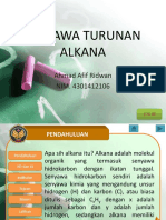 Tugas Senyawa Turunan Alkana