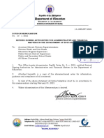 Revised Signing Authorities For Administrative and Financial Matters in The Department of Education