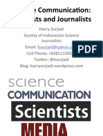 (1) Science Communications - HS