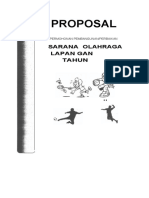 Proposal Perbaikan Sarana Olahraga