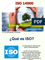 ISO 14000: Sistema de Gestión Ambiental