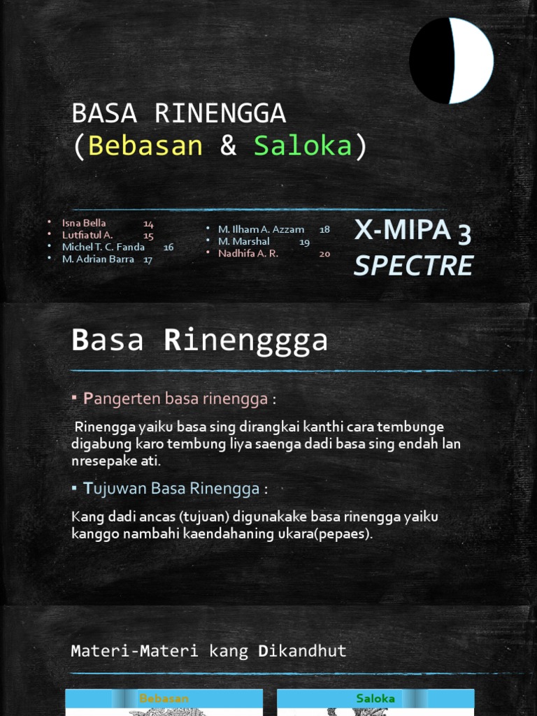 Basa Rinengga | PDF