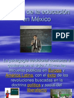 Historia de La Educacion en Mexico