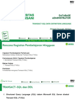 Materi Transact-SQL+DDL