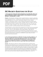 Download MACBETH ISC Macbeth Questions by Darshan Shah SN49582360 doc pdf