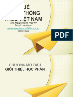 Thuế Và Hệ Thống Thuế Việt Nam - Chap 0 - Preface (57KTĐN)