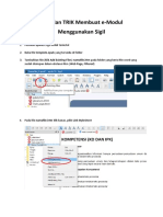 Tips Trik Membuat E Modul