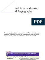 Peripheral Arterial Disease and Angiography