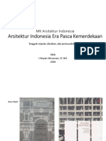 Arsitektur Indonesia Pasca Kemerdekaan 01