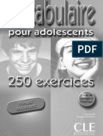 Vocabulaire Pour Adolescents FRYAZ