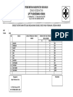 Rekap Check List Kepatuhan Petugas Double Check Pada Tindakan Unit