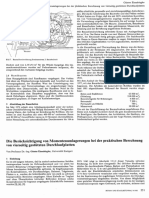 Eisenbiegler-Berukschtigung Von Momeentlagerungen