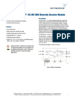 SKY53728-11 Sky5: 5G NR UHB Diversity Receive Module: Product Summary