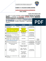 Comunicado 14-2021 Modalidad de Contratación Por Evaluación de Expedientes