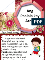 Ang Paalala Kay Arnel Q3 Lesson 2-Unang Araw