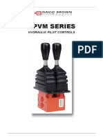HPVM Series: Hydraulic Pilot Controls
