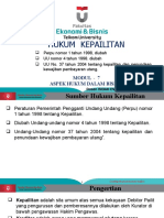 Modul Hukum Kepailitan