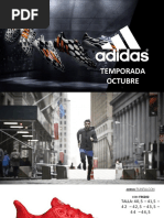 Resplandor Consulta pozo Oct 1.1 CATALOGO ADIDAS TEMPORADA OCTUBRE | PDF