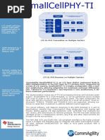 SmallCellPHY Datasheet CommAgility