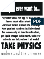 Did You Ever Want To... : Take Physics