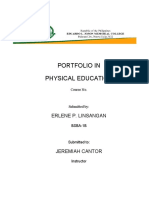 Portfolio in Physical Education