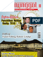 Tabloid Manunggal Pemilihan Rektor Undip 2010