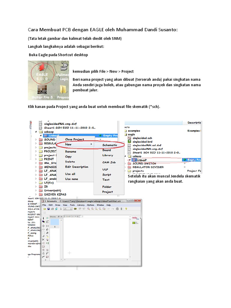 Membuat Desain Layout PCB Eagle | PDF