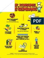 Flyer - Gizi Seimbang - 15x21cm