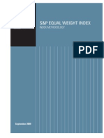 SP Equal Weight Index Methodology Web