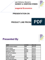 PRESENTATION-Product Line Pricing