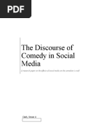 The Discourse of Comedy in Social Media