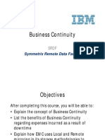 Business Continuity SRDF