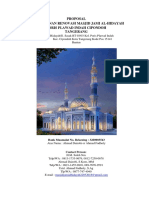 Proposal Pembangunan Renovasi Masjid Jami Al-Hidayah Poris Plawad Indah Cipondoh Tangerang