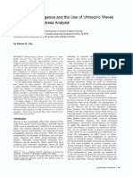 Acoustical Birefringence and The Use of Ultrasonic Waves For Experimental Stress Analysis