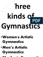 3 Types of Gymnastics: Artistic, Rhythmic & Their Events