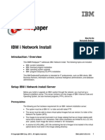 IBM I Network Install