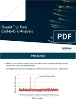 RTT - E2E Analysis