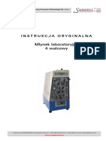 Instrukcja Obslugi Mlynek 4-Walcowy