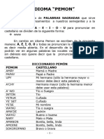 El idioma Pemón: palabras sagradas para expresar pensamientos