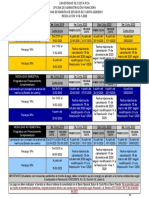 Calendario de Pagina Web 2020