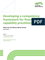 Developing A Competency Framework For Financial Capability Practitioners