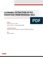 Economic Extraction of FCC Feedstock From Residual Oils: Authors