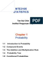 MTE3105 Statistics: Tan Sui Chin Institut Perguruan Gaya