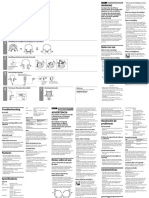 Manual. Auriculares SONY MDR-NC-8