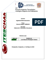 Calculo Integral- UNIDAD II - Ingeniería Electromecánica