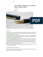 PLANO DE SAÚDE-As Dez Principais Cláusulas Abusivas Nos Contatos de Plano de Saúde e Seguro Saúde