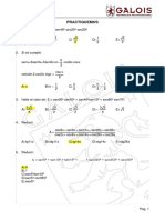 Práctica I Transformaciones Trigonométricas II RM Pre - S7